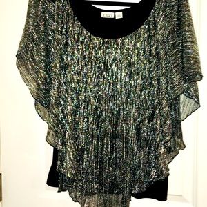 Sparkly butterfly top